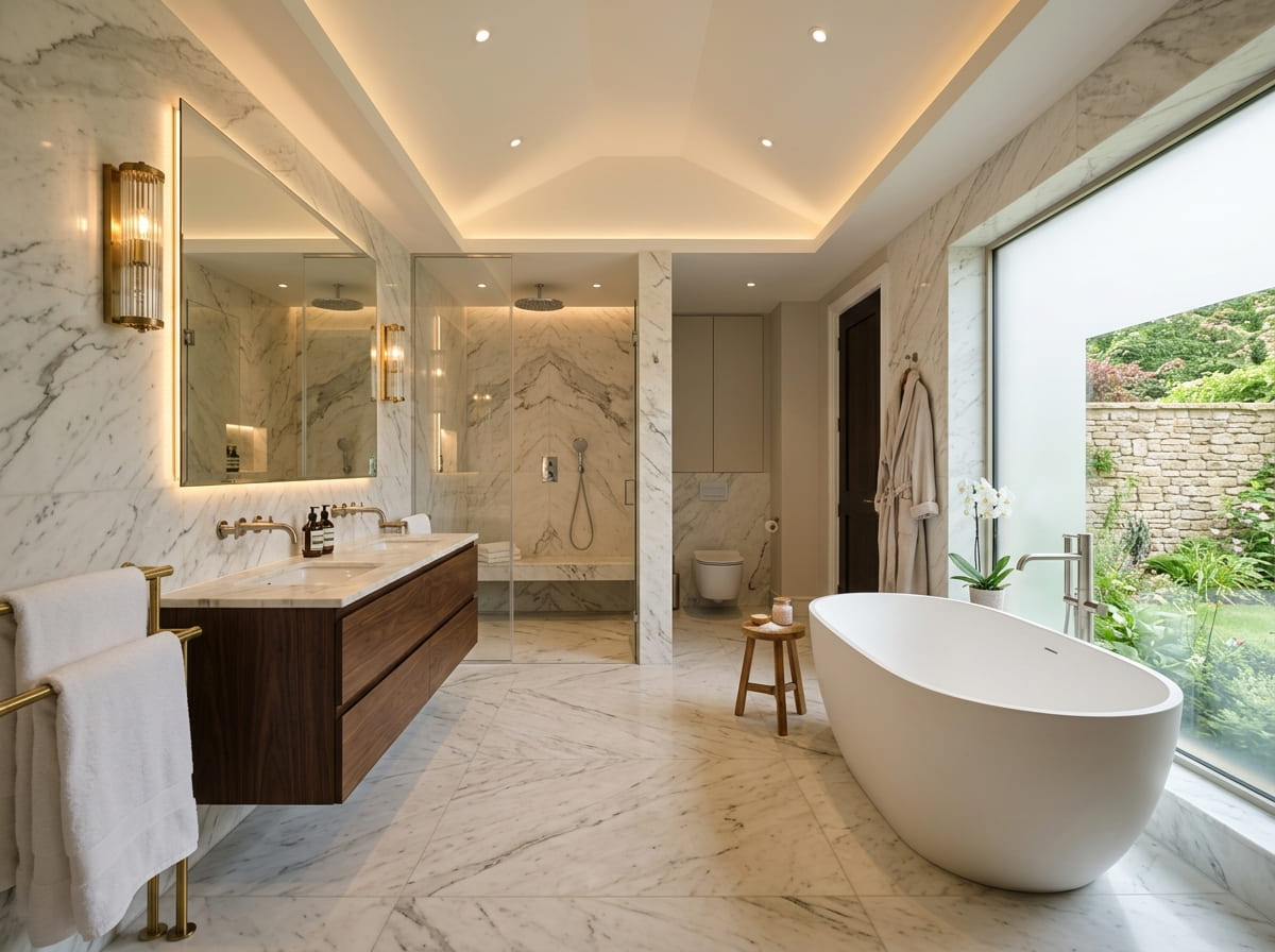 Custom Bathroom Renovation in Baxter
