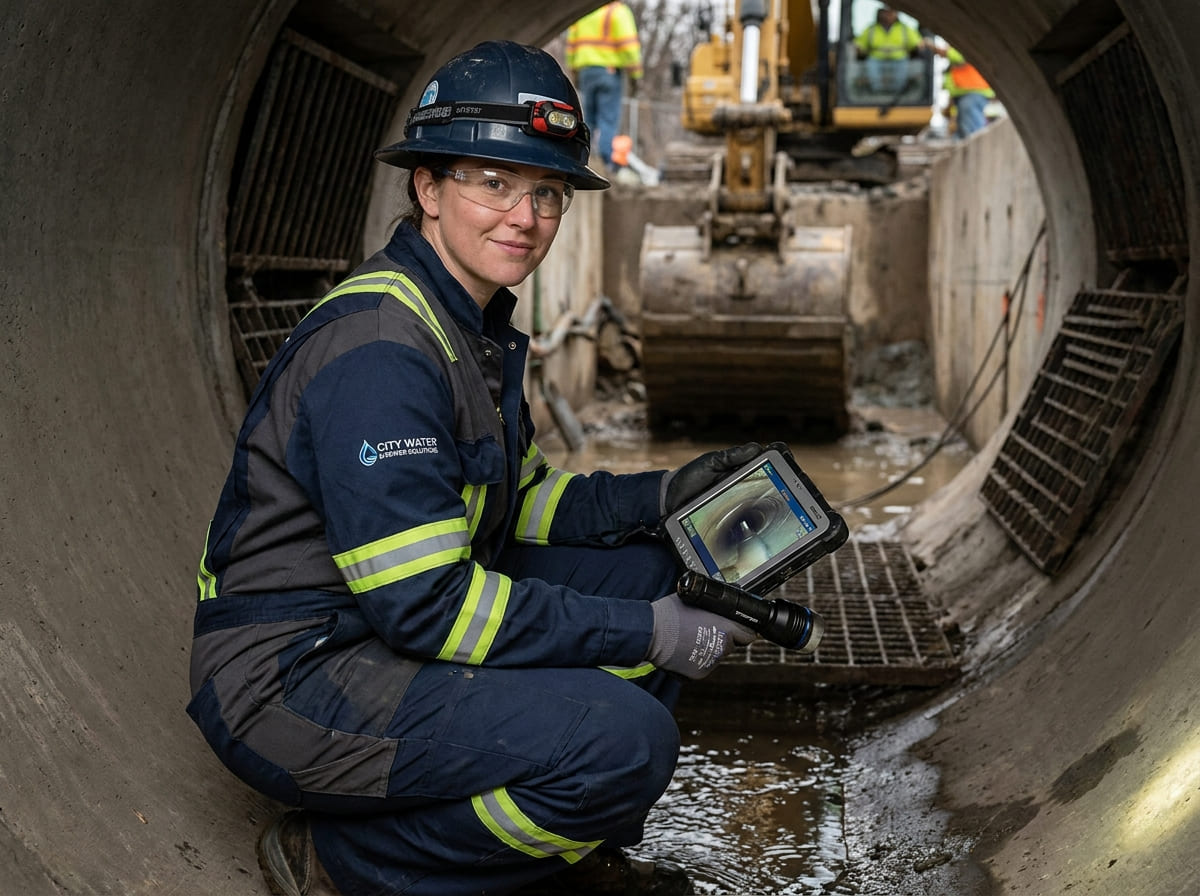 Sewer Line Inspection & Replacement in Baxter